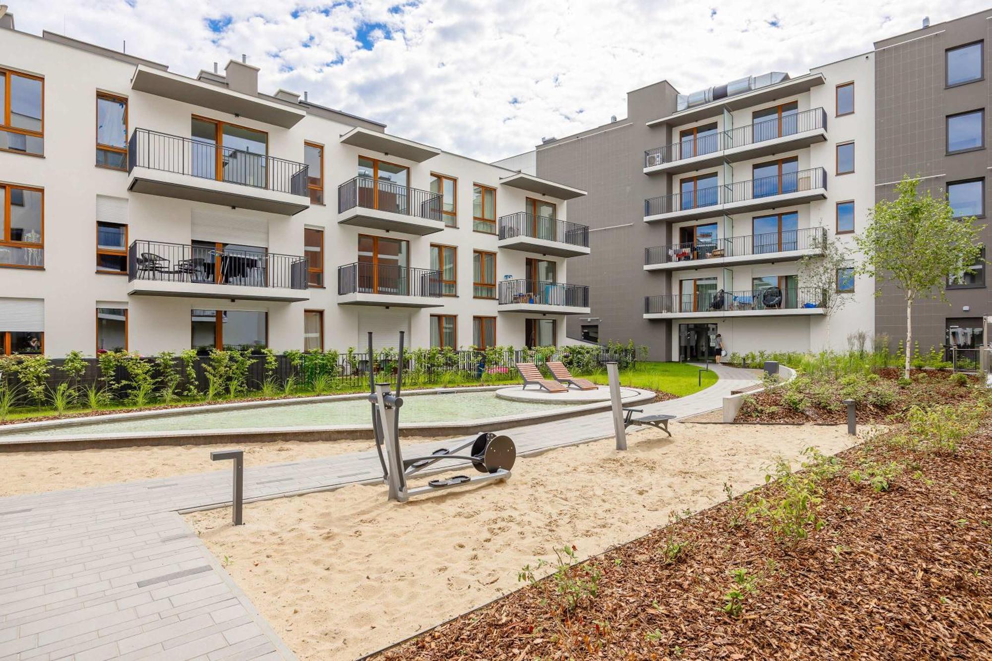 Apartment Sarmacka Wilanow With Parking, Sauna & Gym By Noclegi Renters Варшава Екстериор снимка